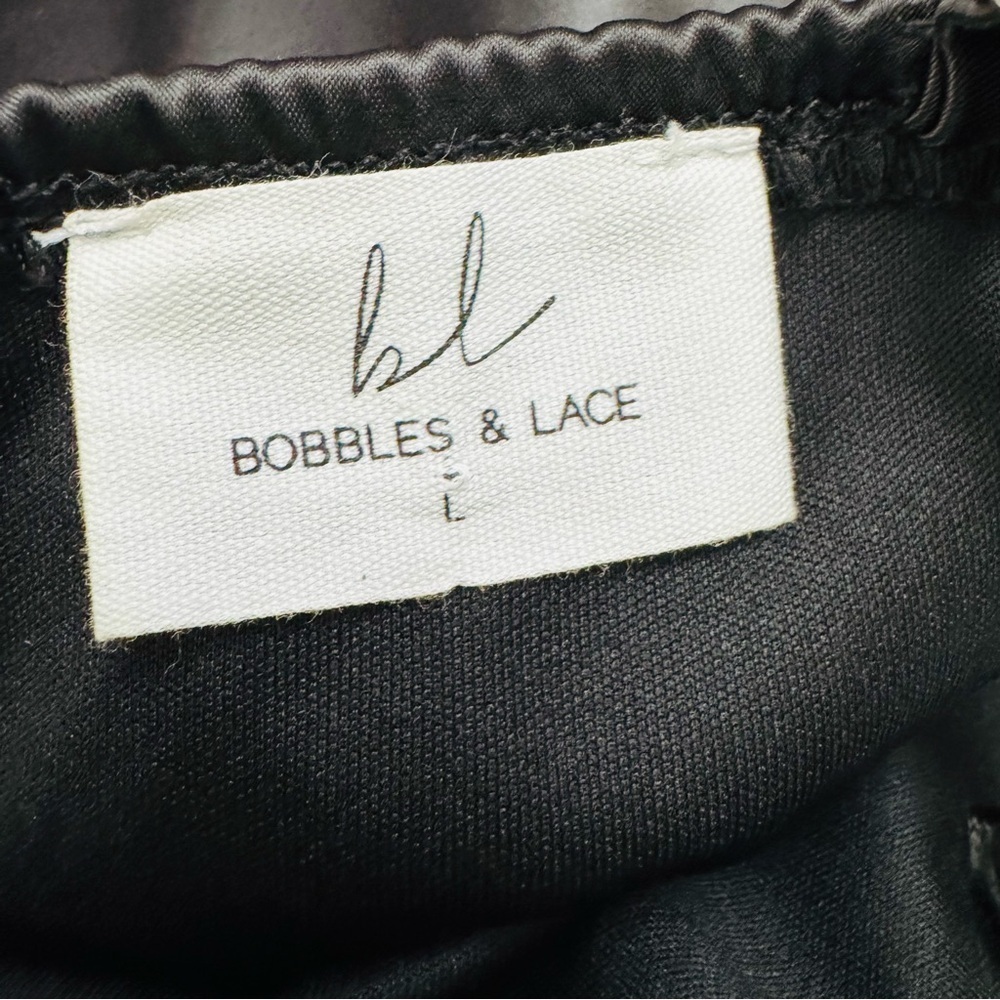 Black Embellished Spaghetti Strap Cocktail Mini Dress - Picture 5 of 5